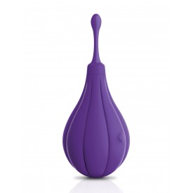 Фиолетовый вибростимулятор Focus Sonic Vibrator с 3 насадками